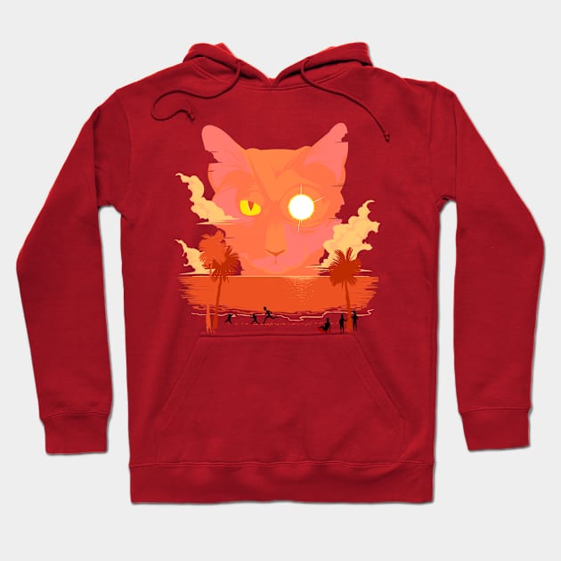 Pacific Cats Hoodie by cupsofjade